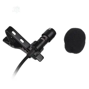 Mini Tie Lapel Clip-on Wired Microphone Mic 3.5mm Plug