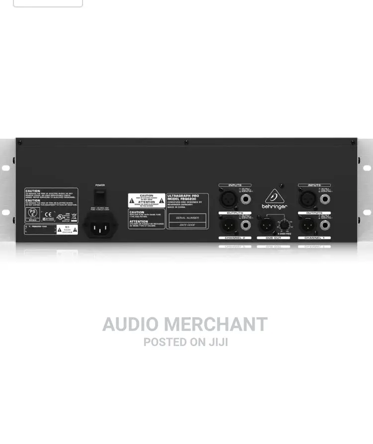 Behringer FBQ 6200 Equalizer
