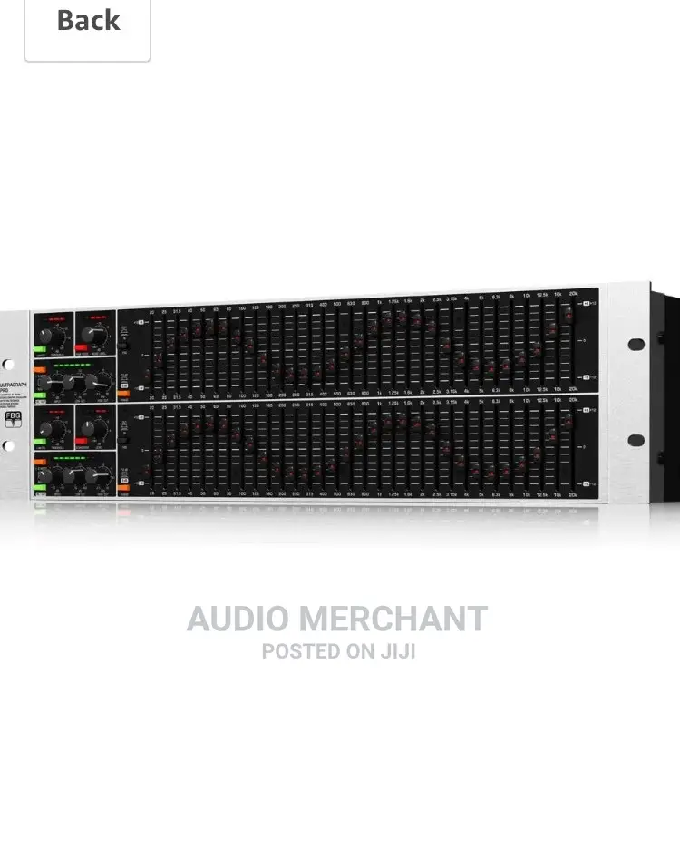 Behringer FBQ 6200 Equalizer