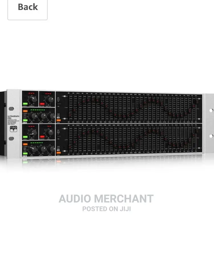 Behringer FBQ 6200 Equalizer