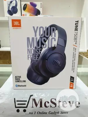 JBL Tune 750BT Active Noise Cancelling Wireless Headphones