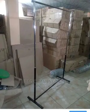 Single Pole Cloth Rack