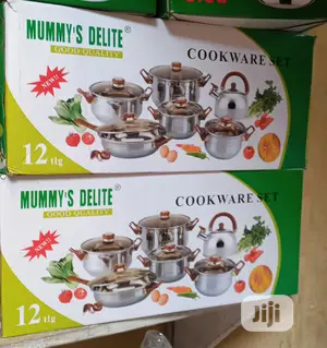 Stainless Cookware Set With Kettle