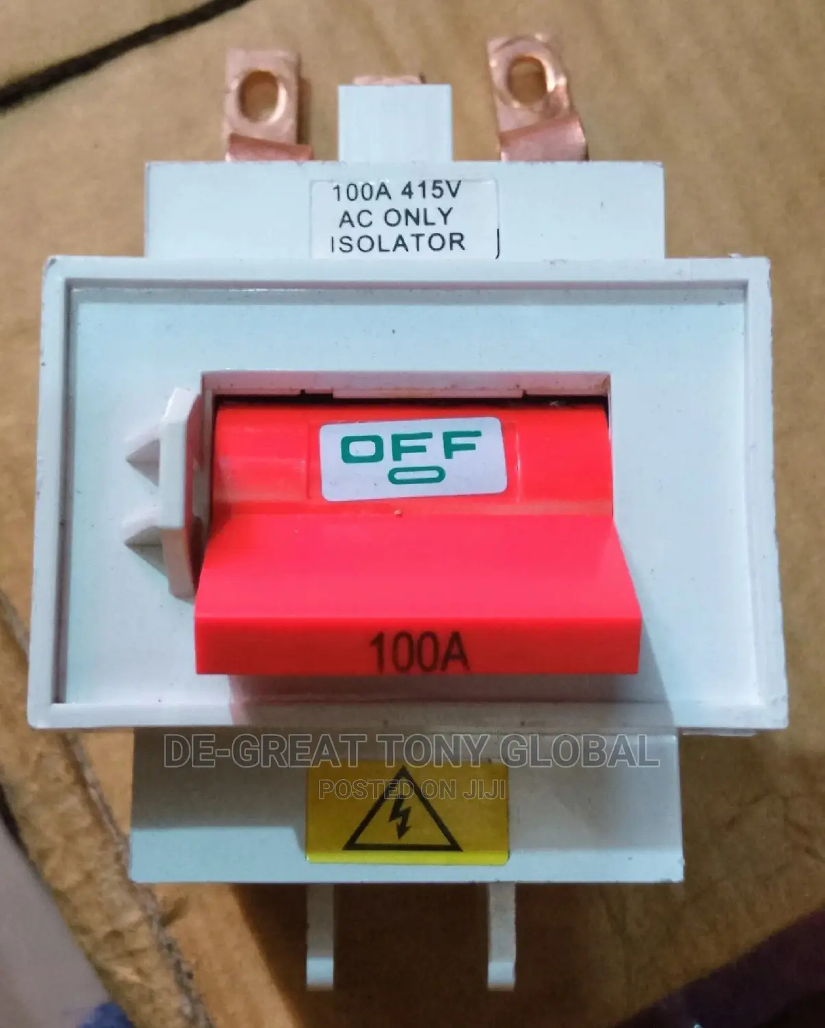 100a 3pole Isolator