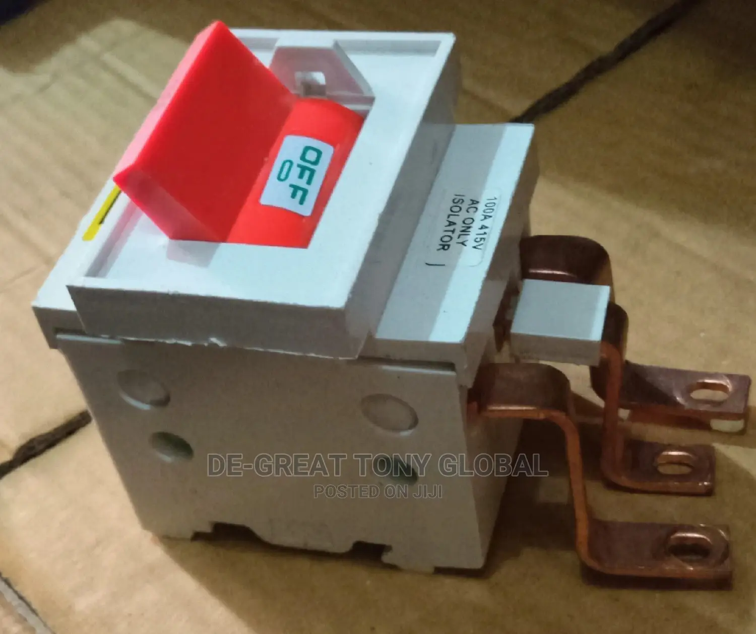 100a 3pole Isolator