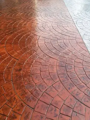 Color Hardener Stamped Concrete Floor Design Mart Release