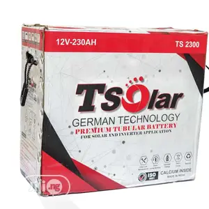 Tsolar Tubular Battery 12v230ah