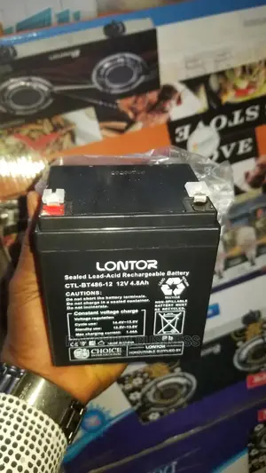 Lontor Rechargeable Fan Battery 12v 4.8ah