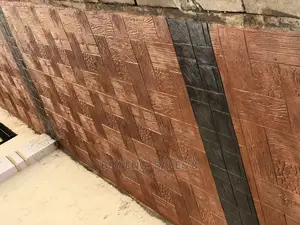 Floor Design Interior Exterior Stamped Concrete Colored