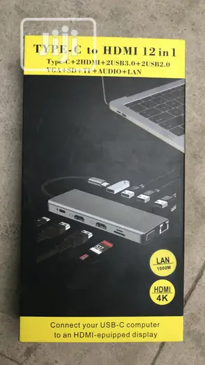 Type-C to Hdmi 12 in 1
