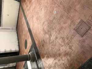 Concrete Stamped Floor Turkish Floor Design Pattern