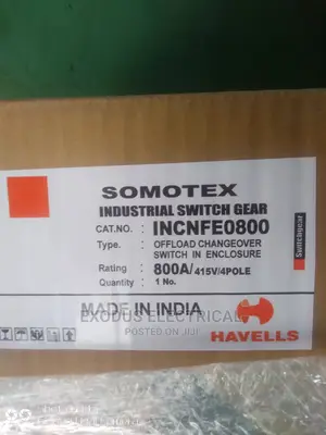 Change Over 800amps