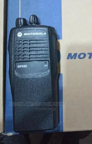 Original Motorola Gp340 Handheld Radio