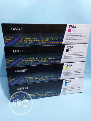 Hp 126A Laserjet Toner, 4 Colours,