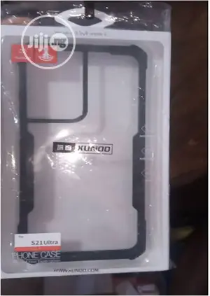 Transparent Back Case for Samsung Galaxy S21 Ultra