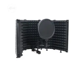 Microphone Isolation Shield 6 in 1 Adjustable Voca Booth Set