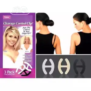Cleavage Control Clip Strapless Solution