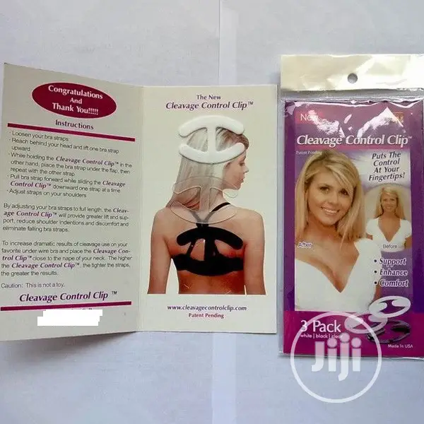 Cleavage Control Clip Strapless Solution