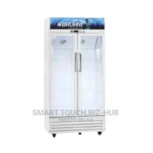 Bruhm Beverage Cooler Double Door 391l- BFV-409sd
