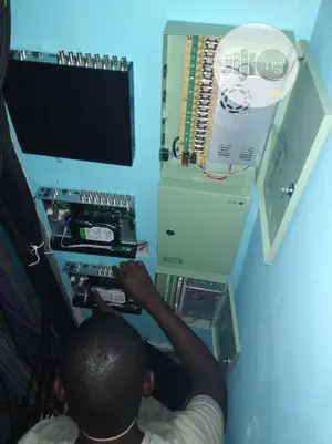 Cctv Camera With Mobile Phone View Installation in Nigeria