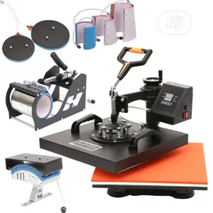 38x38cm New 8in1 Heat Press Machine With Digital Control