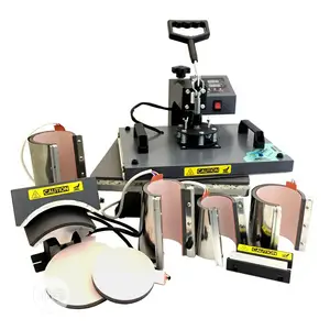 8 in 1 Sublimation Heat Press Transfer Machine