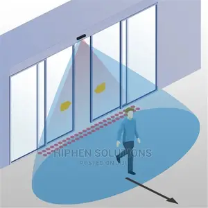Smart Sensor Automatic Sliding Glass Door System