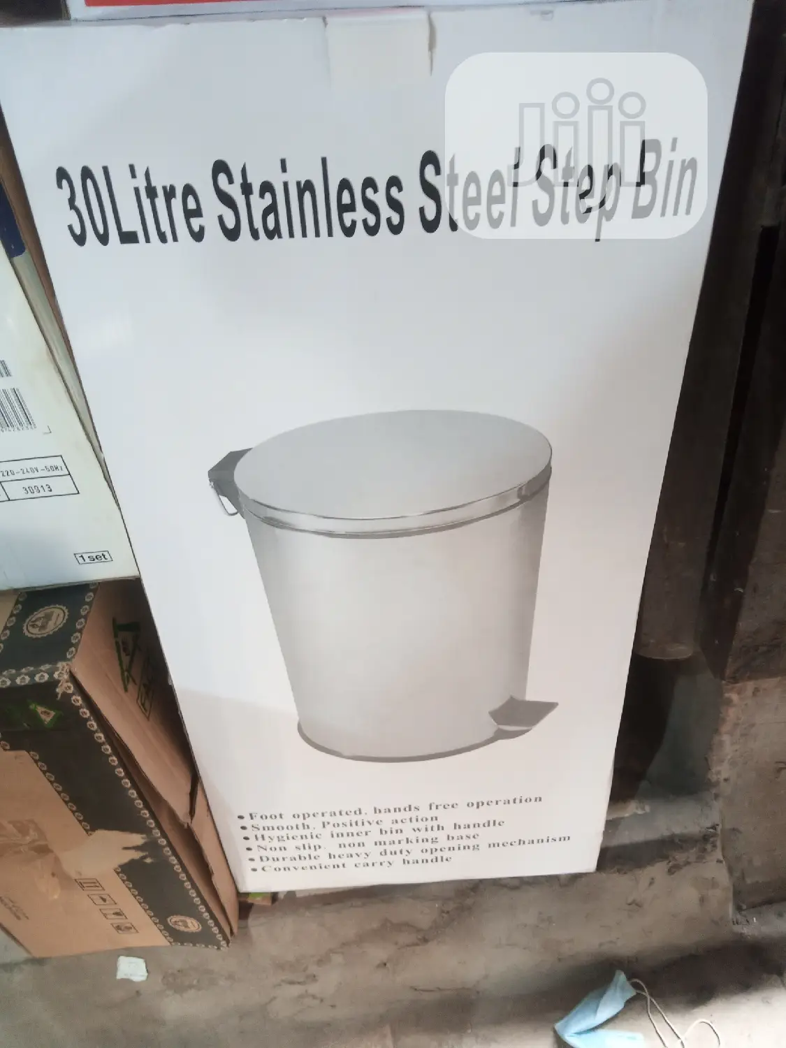 Stainless Waste Bin
