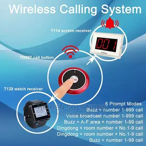 Panic Call Button For Clinic, Hotel And Restaurant