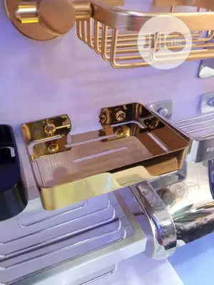 Sqaure Gold Soap Holder