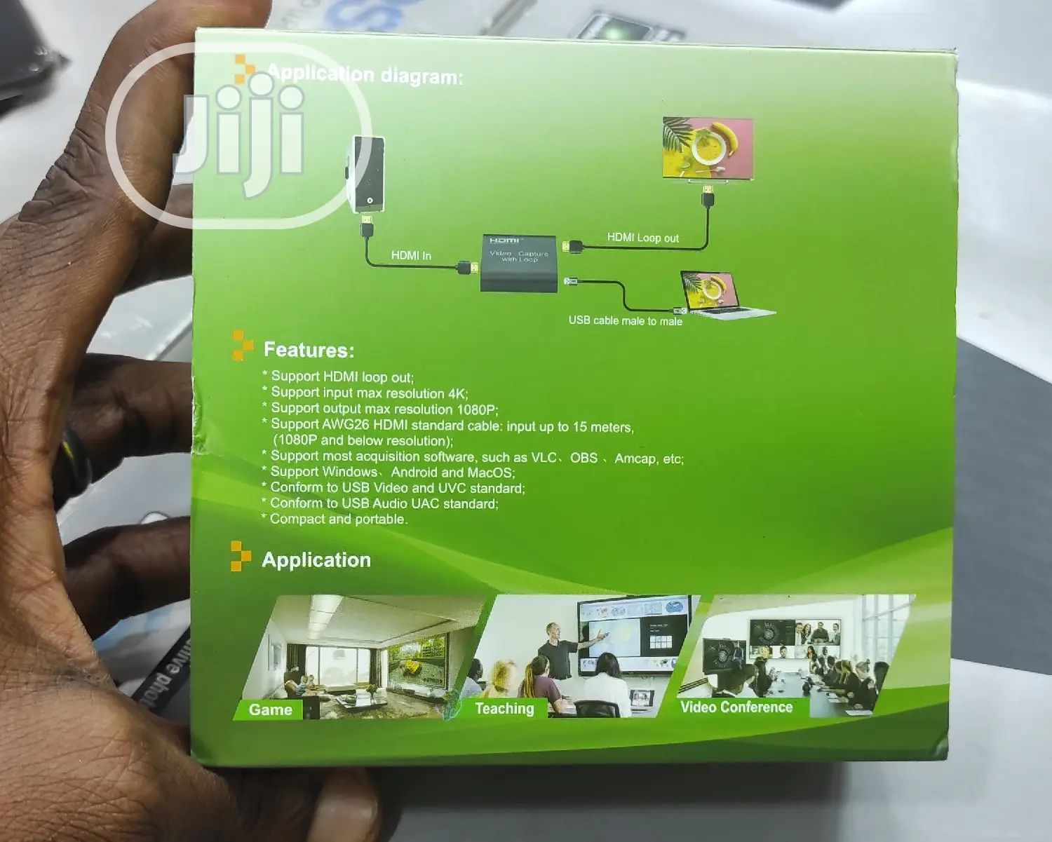 Video Capture Card With Loop Out