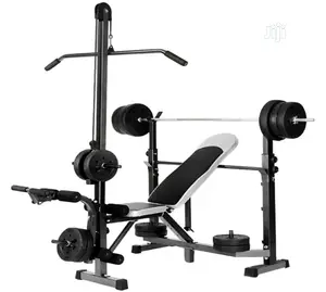 6 in 1 Multi Station Incline Bench[Weight Not Included]