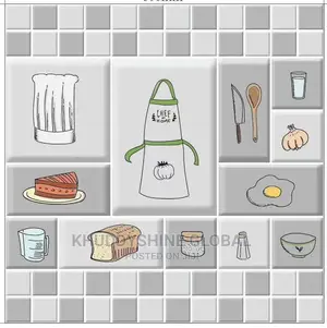 Kitchen Wall Sticker Waterproof And Oil-resistant Wall Paper