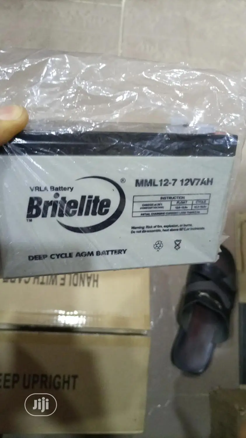 Britelite Ups Battery 12v7ah