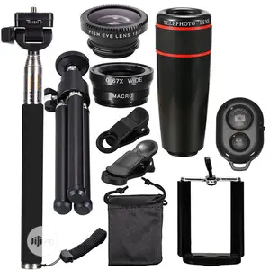 Universal Detachable 10PCS 8X Telephoto Mobile Phone Lens