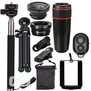 Mobile Phone Lens 10PCS 8X Telephoto Universal Detachable