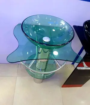 Fancy Tempered Glass Wash Hand Basin.