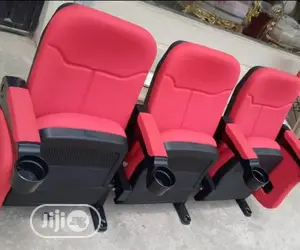 Original Imported Cup Auditorium Chair 3 in 1 Seater