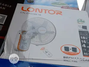 Rechargeable Wall Fan