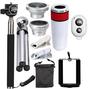 Universal Detachable 10PCS 8X Telephoto Mobile Phone Lens