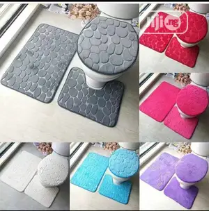 3 Set Toilet Mats/Footmats