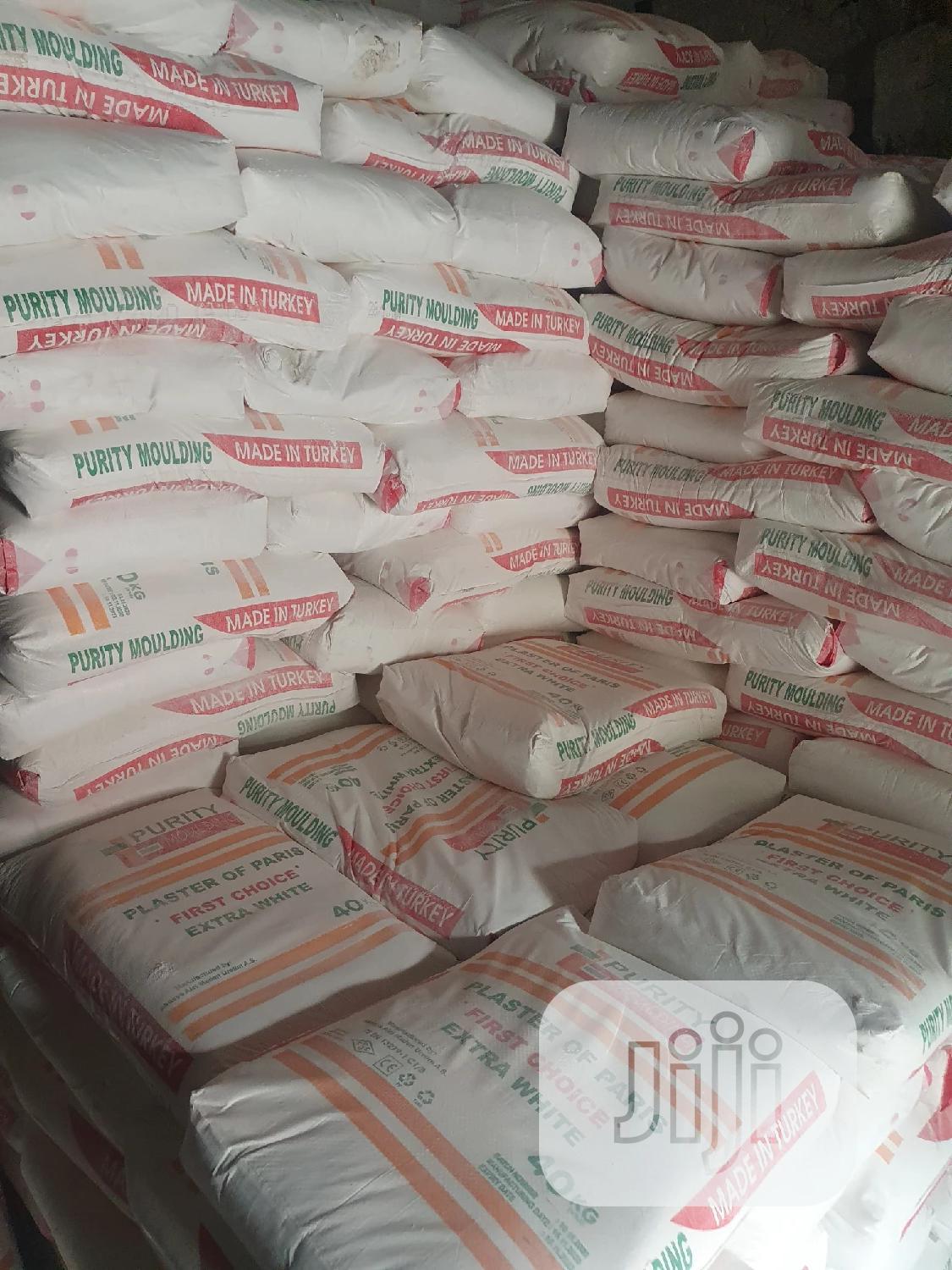 ABS POP Cement PURITY Extra White Plaster of Paris in Yaba