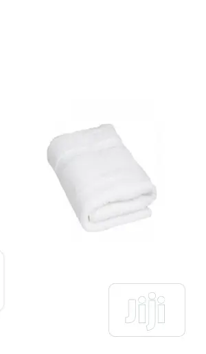 Large Bath Towel - White