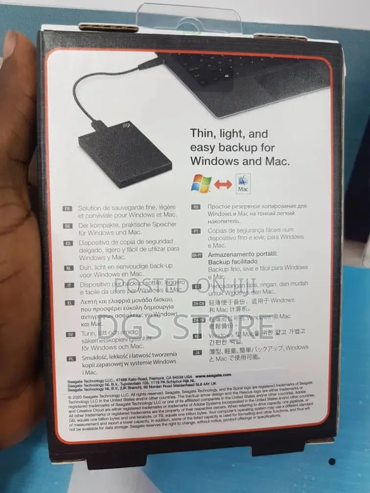 Seagate 1tb One Touch Portable Hard Drive