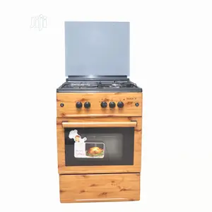Maxi Gas Cooker 60*60 (3+1) Wood F6b31g2