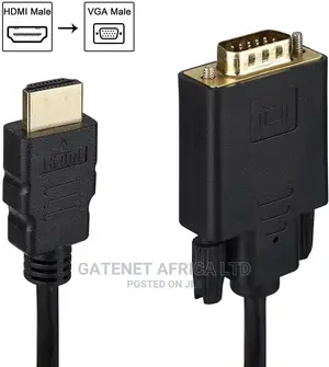 HDMI to VGA Cable Adapter Connector - 1080p HD Laptop to TV