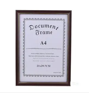 A4 Document Frame