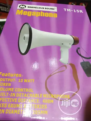 Marvelous Sond Hand Megaphone With Recording