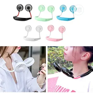 Hanging Neck Fan- Aromatherapy Electric Sport Fan