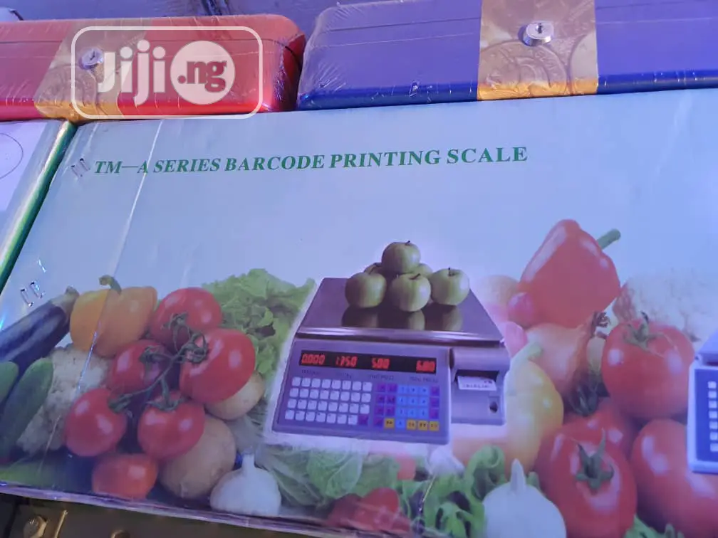 Barcode Label Printing Scale for Weigh Barcode/Label